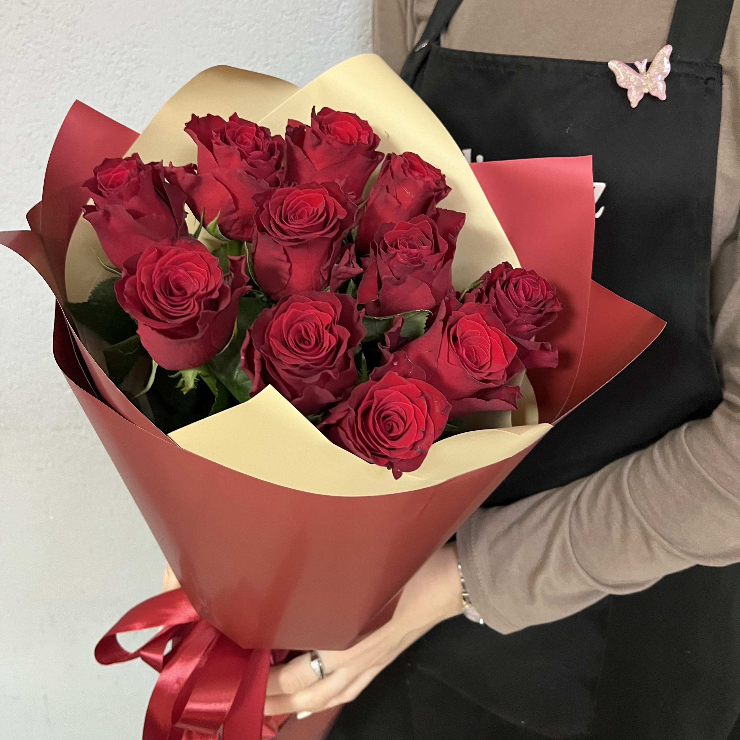 Букет роз "Прекрасный Вечер" 11 роз