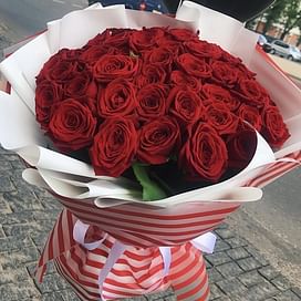 Букет роз "С любовью" 41 роза
