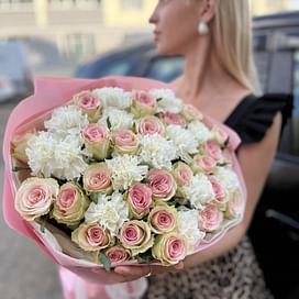 Букет роз "Эмилия" 41 роза