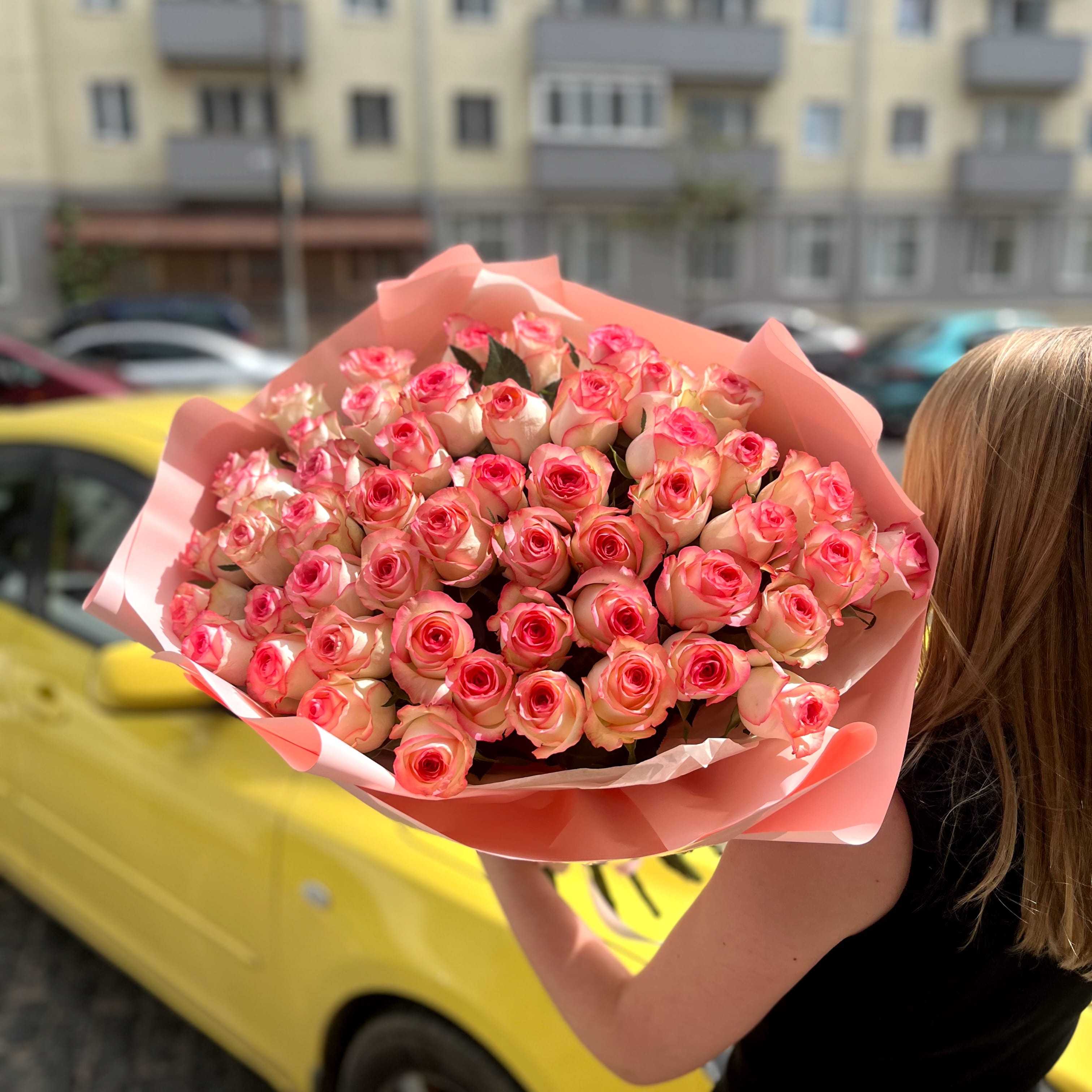 Букет роз "Мисс" 51 роза