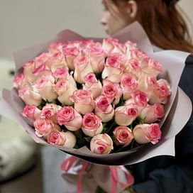 Букет роз "Miss" 51 роза