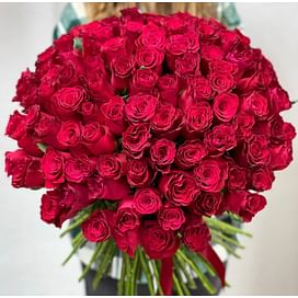 Букет роз "Родос" 101 роза