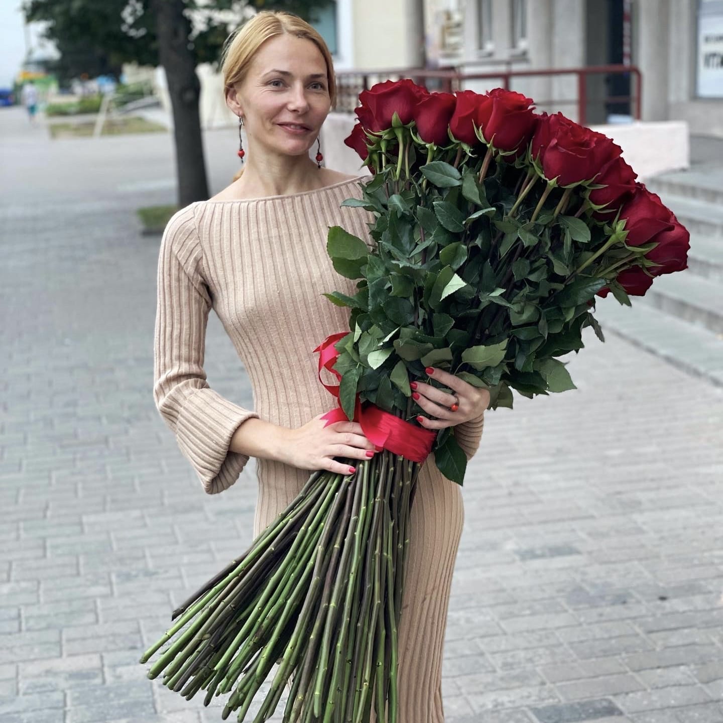 Букет роз "SuperStar" 101 роза