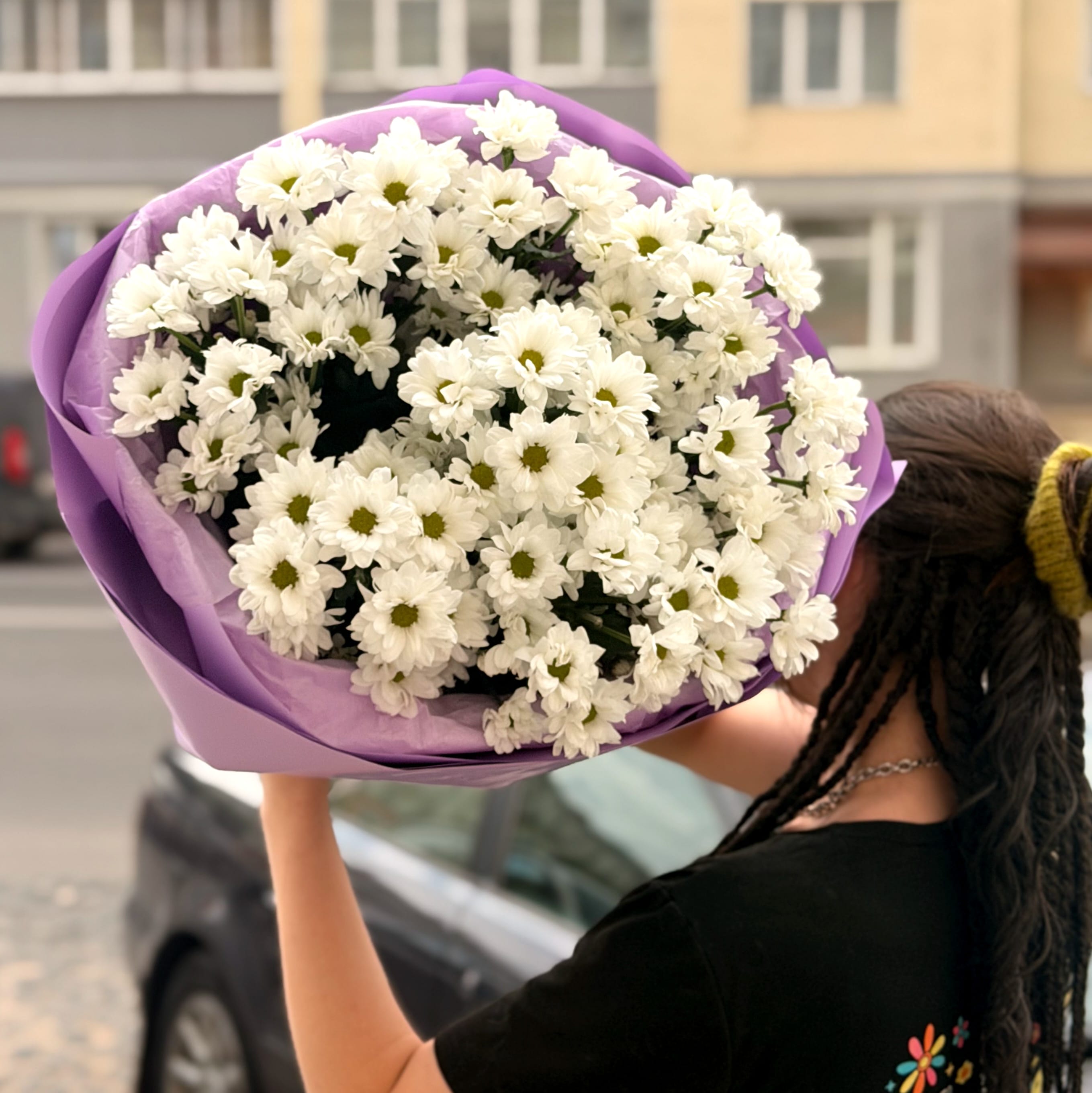 Букет "Ромашковый вечер" 9(шт)