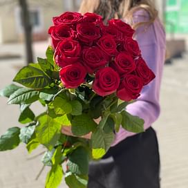 Букет роз "Нежданный" 15 роз