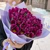 Букет тюльпанов "Фиолетовый" 25 шт.
