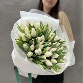 Букет тюльпанов "8 Марта" 101 шт.