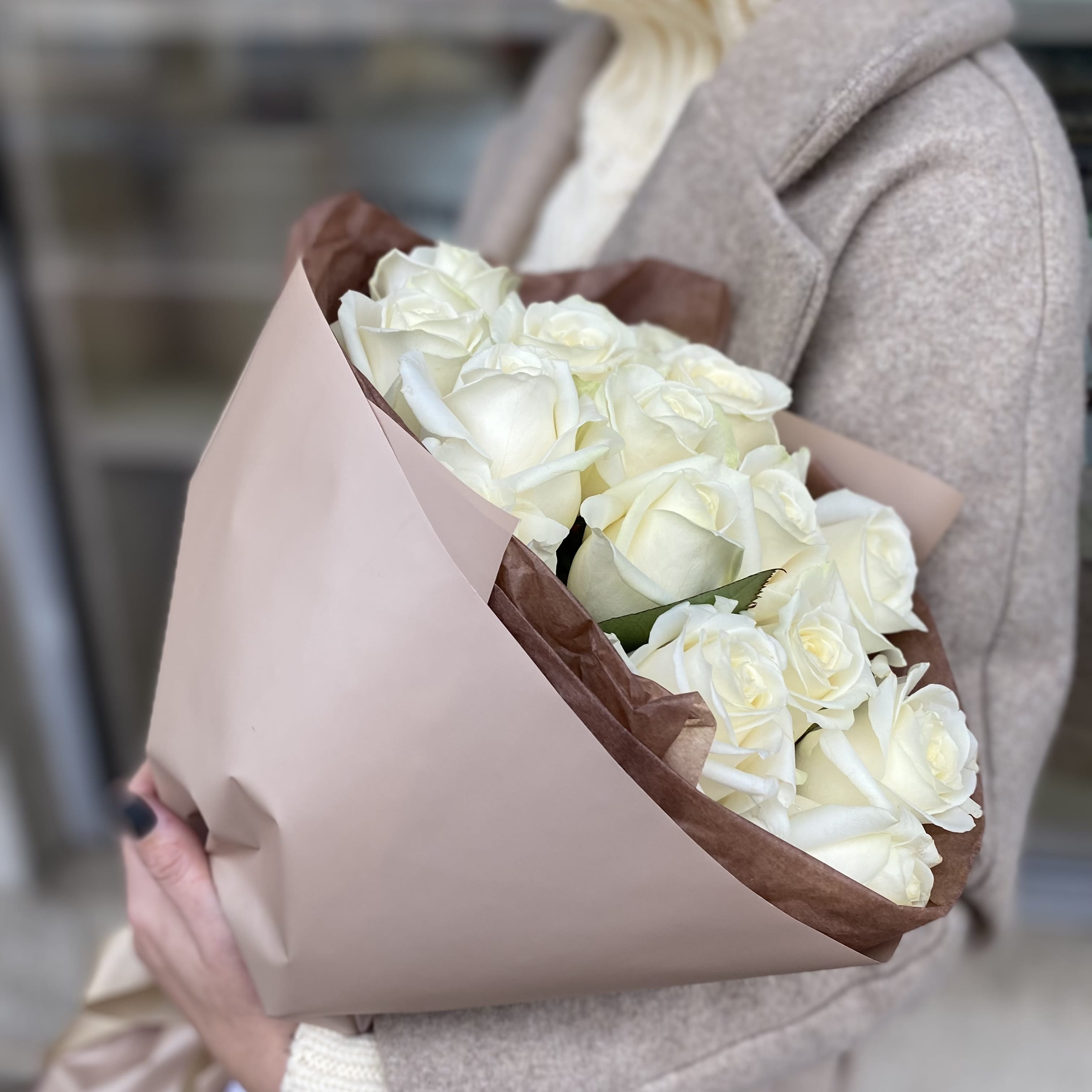 Букет роз "Марсель" 15 роз