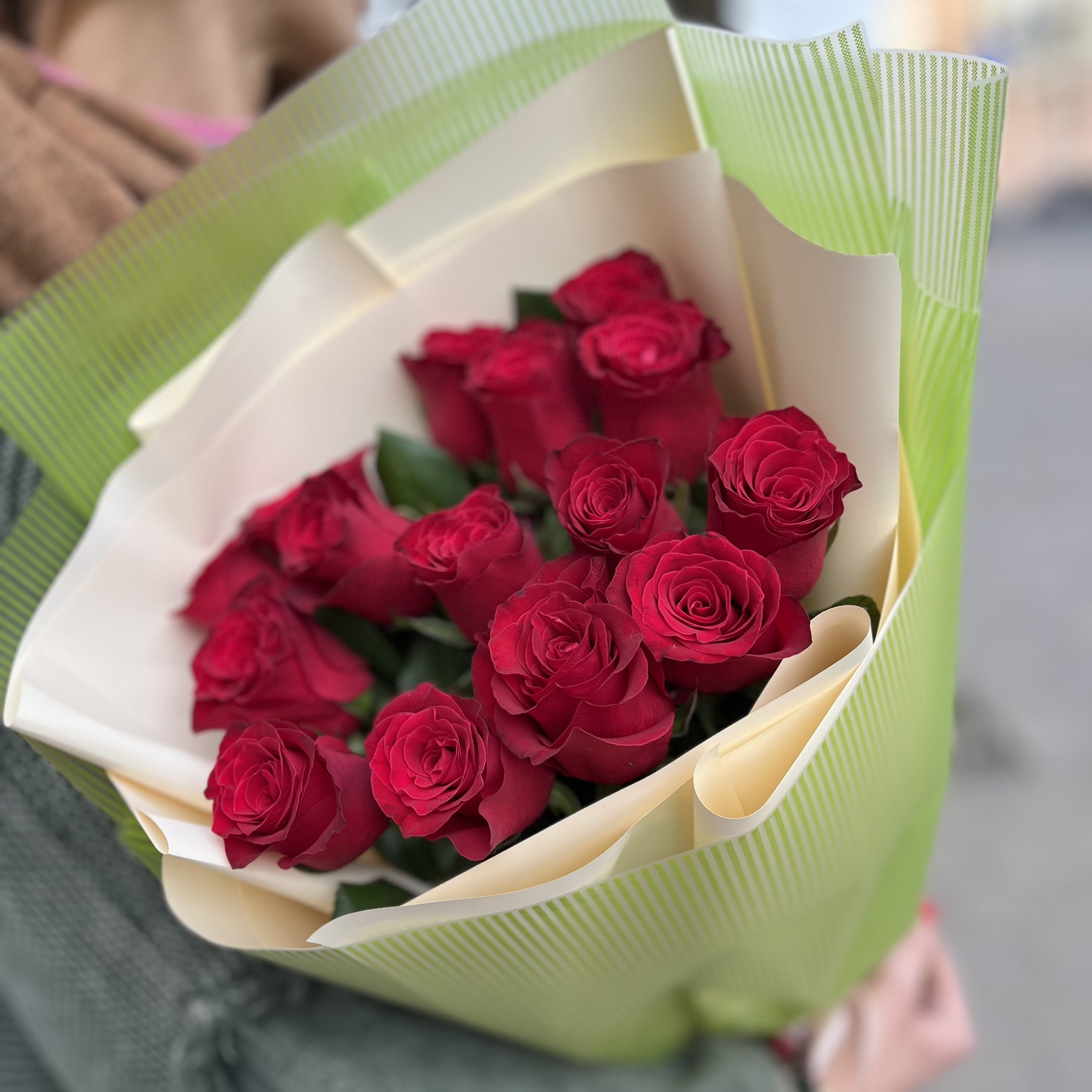 Букет цветов "Вечная Страсть" 15 роз