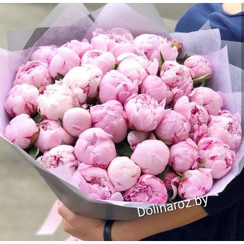 Букет пионов "Эксклюзив"