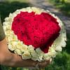 Коробка «сердечко» 101 роза