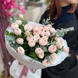 Букет цветов "Аргентина" Кустовые розы