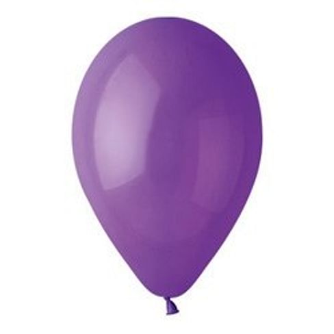 Латексный шар с гелием "Фиолетовый" 12" (30 см)