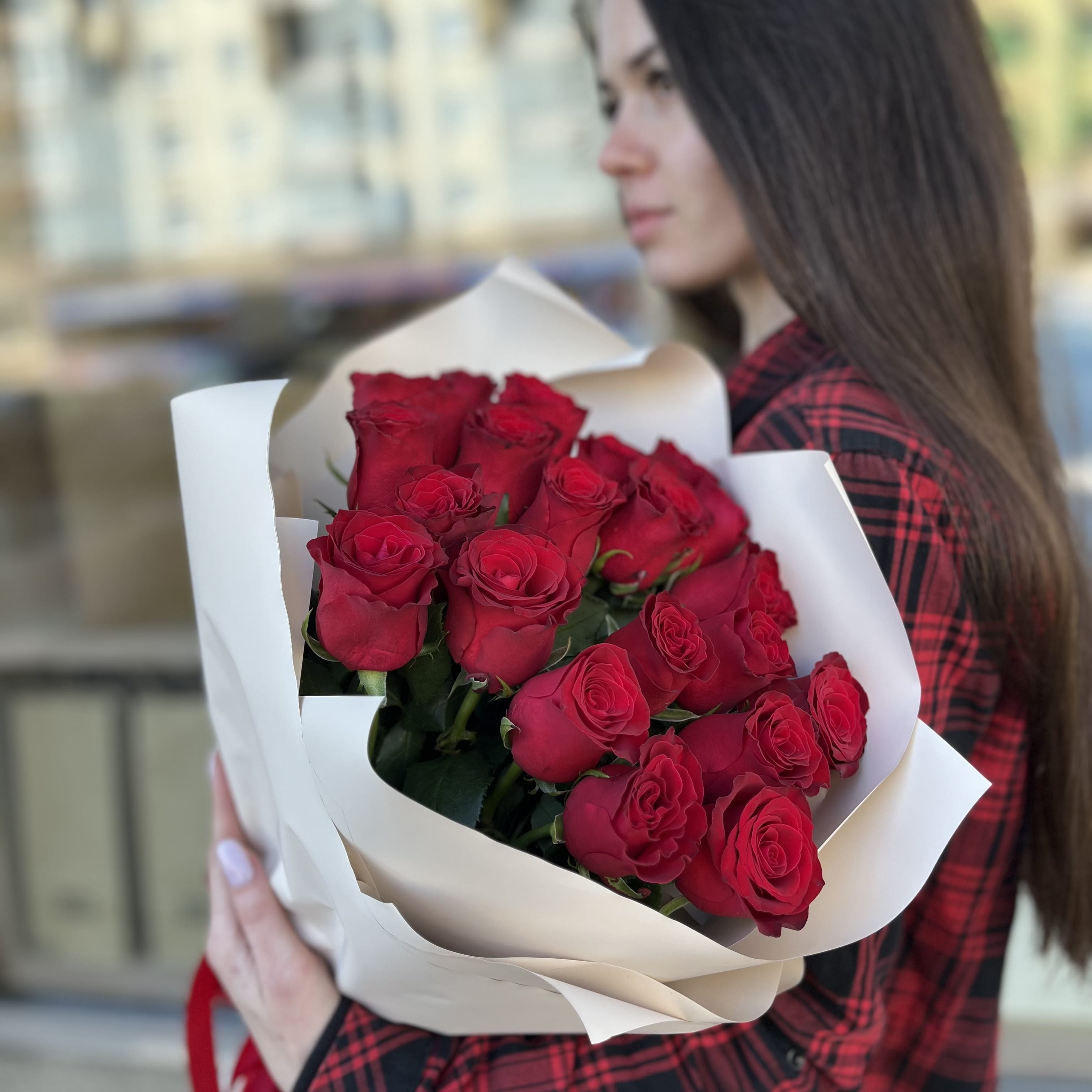Букет роз "Сказка" 21 роза