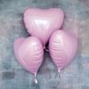 Фольгированный шар "Нежно-розовое Сердце" 18″ (46 см)