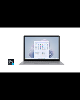 Surface Laptop 5 15 inch Platinum (Metal) Intel® Evo™ 12th Gen Core™ i7, 8GB RAM, 512GB SSD Microsoft