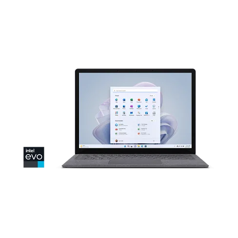 Surface Laptop 5 13.5 inch Platinum (Alcantara®) Intel® Evo™ 12th Gen Core™ i5, 8GB RAM, 512GB SSD Microsoft