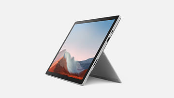Surface Pro 7+ and Surface Pro Type Cover Bundle Platinum Intel Core i3, 8GB, 128GB SSD Microsoft