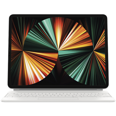 Magic Keyboard for iPad Pro 12.9-inch (5th generation) - Russian - White, Model A2480 Apple MJQL3RS/A