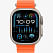 Watch Ultra 2 GPS + Cellular, 49mm Titanium Case with Orange Ocean Band Apple