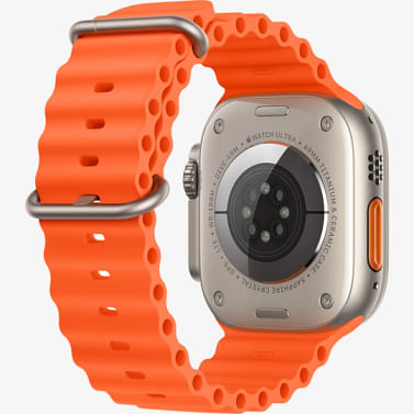 Watch Ultra 2 GPS + Cellular, 49mm Titanium Case with Orange Ocean Band Apple