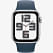Watch SE GPS (2-го поколения), 40 мм, алюминий серебристого цвета, спортивный ремешок цвета «штормовой синий» Apple