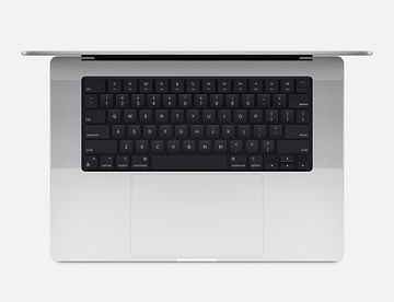 MacBook Pro 16 дюймов: M2 Pro (12‑CPU/19‑GPU), 16 ГБ объединённой памяти, SSD‑накопитель 512 ГБ, «серебристый» Apple MNWC3