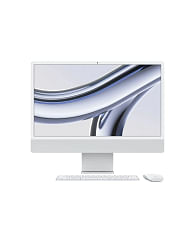 IMac 24 дюйма с дисплеем Retina 4,5K, Чип Apple M3 (8C CPU/10C GPU), 8 ГБ объединённой памяти, SSD‑накопитель 512 ГБ, цвет «серебристый» Apple