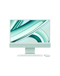 IMac 24 дюйма с дисплеем Retina 4,5K, Чип Apple M3 (8C CPU/10C GPU), 8 ГБ объединённой памяти, SSD‑накопитель 512 ГБ, цвет «зеленый» Apple
