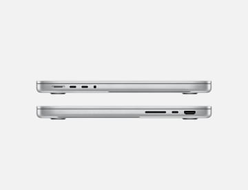 MacBook Pro 14.2" дюймов: Apple M2 Pro (10C CPU/16C GPU), 16 ГБ объединённой памяти, SSD‑накопитель 512 ГБ, «серебристый» Apple MPHH3
