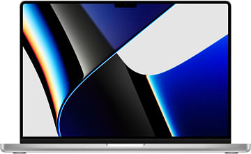 MacBook Pro 16 дюймов: M1 Max 10‑ядерный процессор 32‑ядерный графический процессор, 32 ГБ объединённой памяти, SSD‑накопитель 1 ТБ, «серебристый» Apple MK1H3