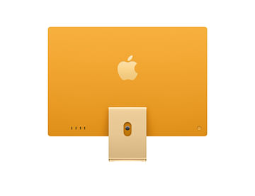 IMac 24 дюйма с дисплеем Retina 4,5K, Чип Apple M3 (8C CPU/10C GPU), 8 ГБ объединённой памяти, SSD‑накопитель 512 ГБ, цвет «жёлтый» Apple