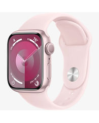 Watch Series 9 GPS, 41 мм, алюминий розового цвета, спортивный ремешок цвета «светло-розовый» Apple