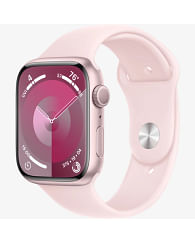 Watch Series 9 GPS, 45 мм, алюминий розового цвета, спортивный ремешок цвета «светло-розовый» Apple