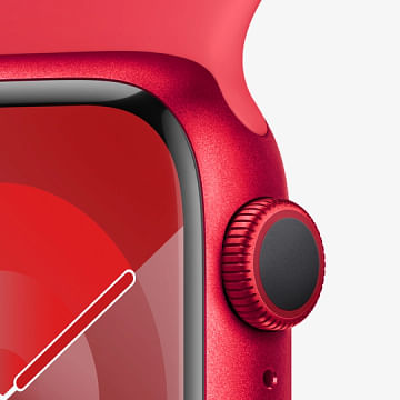 Watch Series 9 GPS, 41 мм, алюминий цвета (PRODUCT)RED, спортивный ремешок (PRODUCT)RED Apple