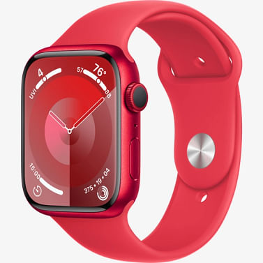 Watch Series 9 GPS, 45 мм, алюминий цвета (PRODUCT)RED, спортивный ремешок (PRODUCT)RED Apple
