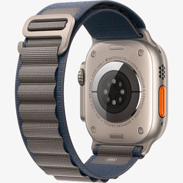 Watch Ultra 2 GPS + Cellular, 49mm Titanium Case with Blue Alpine Loop Apple