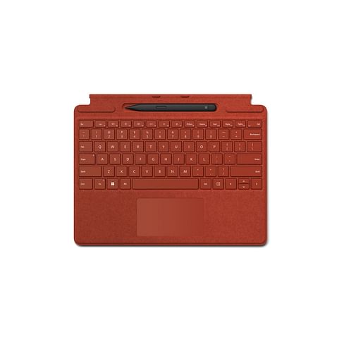 Surface Pro Signature Keyboard with Slim Pen 2 Poppy Red