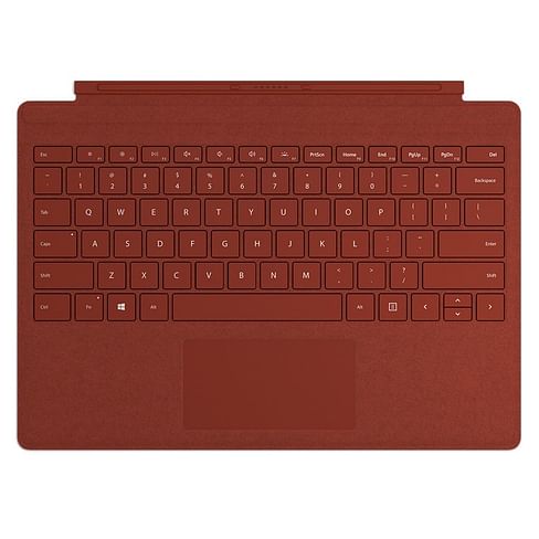 Surface Pro Signature Type Cover - Poppy Red Microsoft