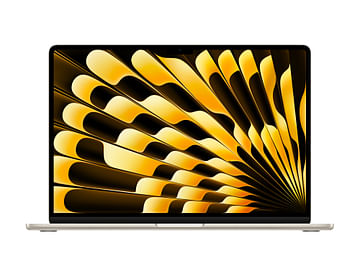MacBook Air 15.3" дюймов: (Apple M2: 8C CPU/10C GPU) 8 ГБ, 512 ГБ SSD, цвет «сияющая звезда» Apple MQKV3
