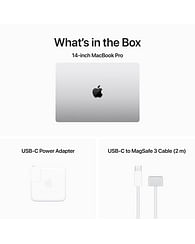 MacBook Pro 14.2" дюймов: Apple M3 Pro (11C CPU/14C GPU), 18 ГБ объединённой памяти, SSD‑накопитель 512МБ, «серебристый» Apple MRX63