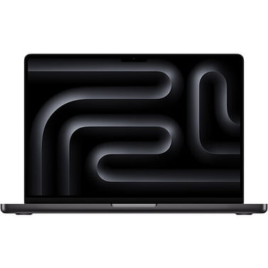 MacBook Pro 14.2" дюймов: Apple M3 Pro (11C CPU/14C GPU), 18 ГБ объединённой памяти, SSD‑накопитель 512МБ, «космический черный» Apple MRX33