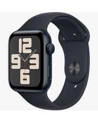 Watch SE GPS (2-го поколения), 44 мм, алюминий цвета «тёмная ночь», спортивный ремешок цвета «тёмная ночь» Apple