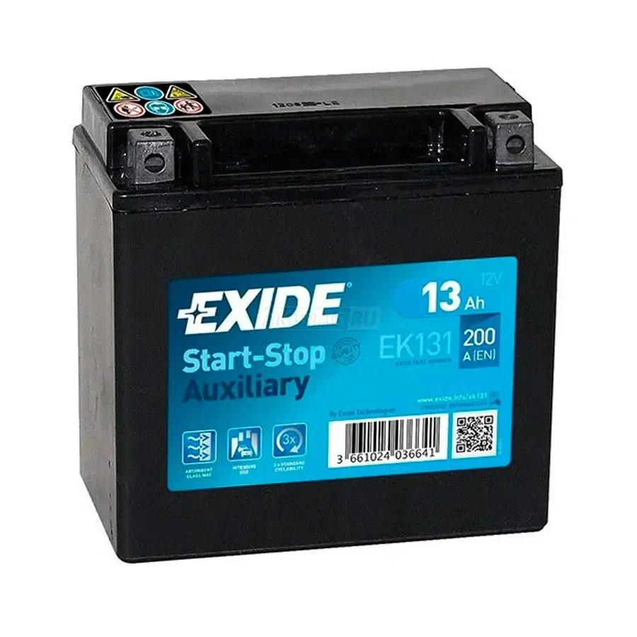 Аккумулятор EXIDE 13Ah AGM Auxiliary