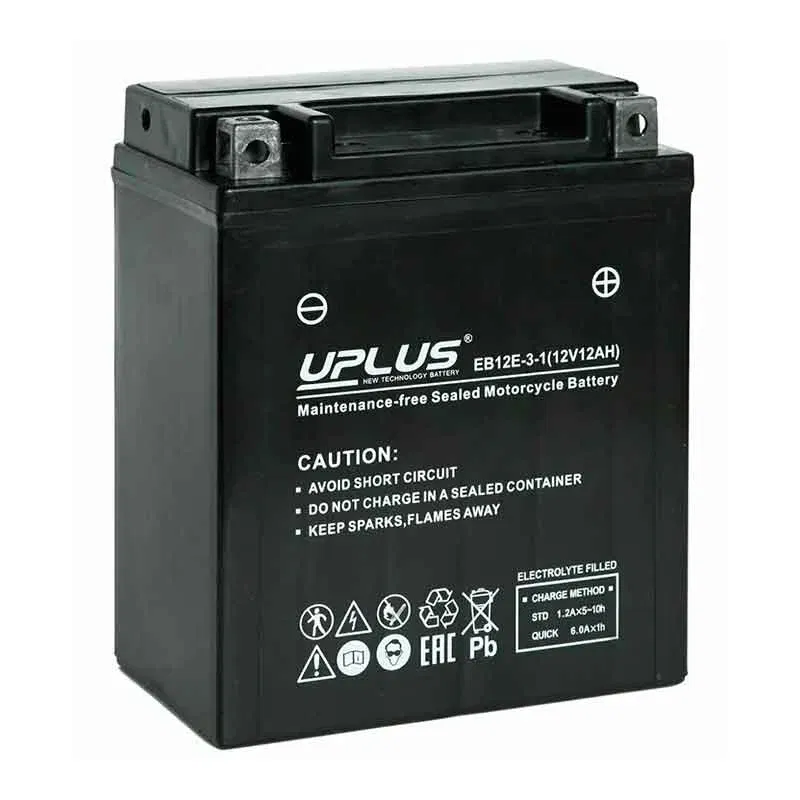 Аккумулятор UniPLUS EB12E-3-1 (12 Ah) YB12AL-A2