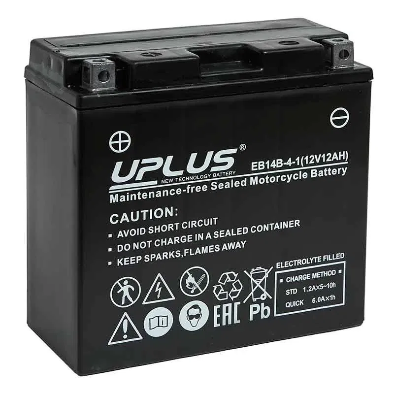 Аккумулятор UniPLUS EB14B-4-1 (12 Ah) YT14B-BS
