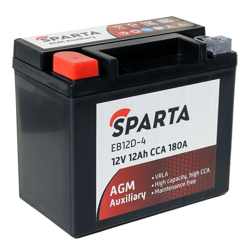 Аккумулятор SPARTA EB12D-4 (12V 12Ah)