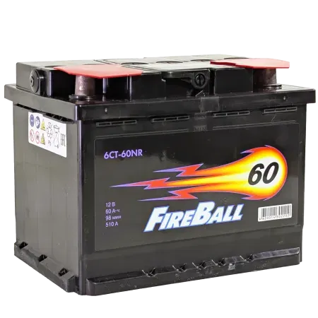 Аккумулятор FIREBALL 60Ah 510A R+