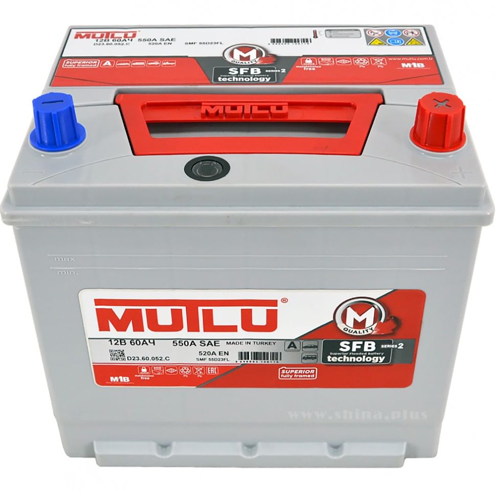 Аккумулятор MUTLU ASIA 60Ah 520A R+