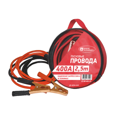 Пусковые провода GT GT-BC400-25 (400A, 2,5м)